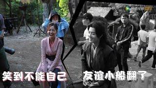 Douluo Continent 《斗罗大陆》 drama BTS 2021.02.15 Xiao Zhan 肖战 Wu Xuanyi Liu RunNan and more
