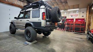 How Much Does Our 1 Ton Axle Swapped Land Rover Discovery 2 Overlander Weigh? I Was Shocked