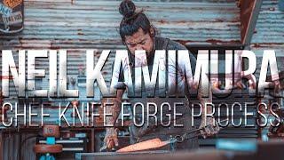Neil Kamimura - Chef Knife Forge Process