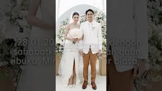 Resmi Menikah  Selamat Mikha Tambayong dan Deva Mahenra #shorts #shortvideo