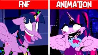 Dusk Till Dawn - Gacha Club Vs Twilight Sparkle  FNF x Animation Pibby