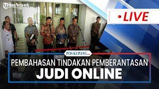 Menko Polhukam & PMK Beberkan Tindakan Pemberantasan Judi Online Berikan Pembinaan Bahaya Judi