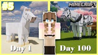 100 Days in Minecraft LIVE  Horse Edition #5