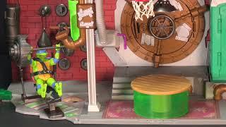 TMNT Sewer Lair Playset Instruction Video