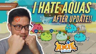 Aquas are annoying  Axie Infinity - Blockchain NFT game