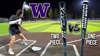 MARUCCI CATX VANTA BBCOR REVIEW  1-pc vs. 2-pc Connect at University of Washington