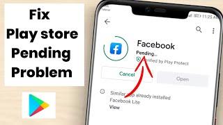 How To Fix Play Store Pending Problem  Play store download pending  playstore download problem