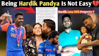 Being Hardik Pandya is not Easy. पहले Team India में छिनी Captaincy और अब पत्नी Natasa से Divorce