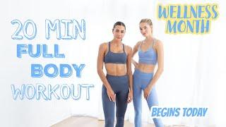 20 MIN Full Body Workout  Get Toned and Hard  Led by Sami Clarke