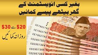 How to Earn Online Money In Pakistan  Start ONLINE EARNING with this Website  Online Earning