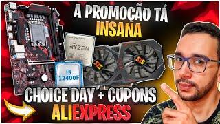 MUITOS Cupons e Descontos Promoção CHOICE no AliExpress e Cupons para JUNHO Digital Tax NÃO veio