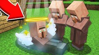 ЖИТЕЛЬ МОЕЙ ДЕРЕВНИ ВОСКРЕС В МАЙНКРАФТ 100% троллинг ловушка minecraft