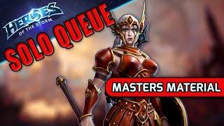 Solo Queue Masters Material  Heroes of the Storm Gameplay