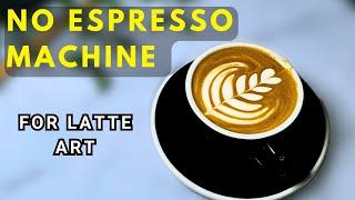 Make Latte Art at Home 3steps to Froth Milk For Latte Art in a French Press