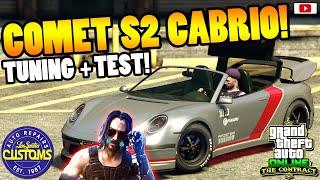 Das SCHLECHTESTE UPDATE AUTO COMET S2 CABRIO Tuning + Test GTA 5 Online THE CONTRACT DLC