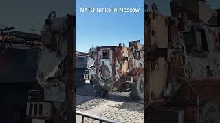 NATO tanks in Moscow