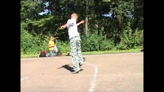 Skateboarding Rabbit Race Freestyle Competition Erwin