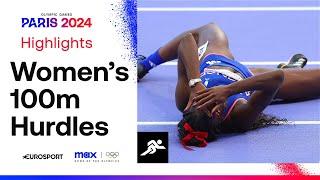 INSANE ENDING   Womens 100m Hurdles Final Highlights  #Paris2024 #Olympics