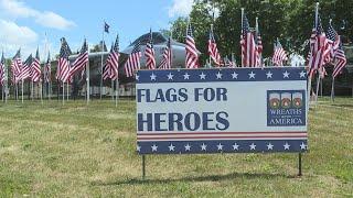 Over 170 American flags planted at Adams County VFW