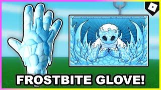 How to get FROSTBITE GLOVE + SHOWCASE in SLAP BATTLES ROBLOX