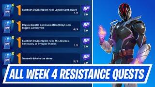 Complete Resistance Week 4 Quests Challenges Guide - How to Complete Week 4 Resistance Quests