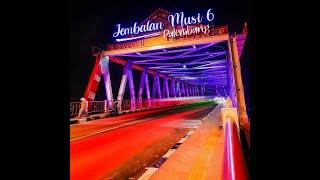 Jembatan musi 6 palembang lagi viral  #viral #jembatan #pariwisata #wisata #heboh #gempar