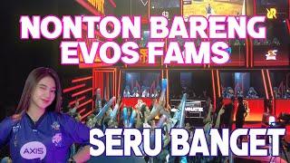 VLOG NONTON BARENG FFML BARENG EVOS FAMS