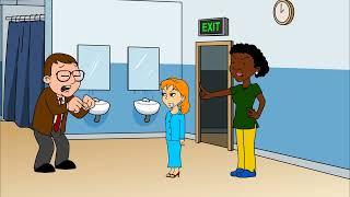 Diesel Busters Uses The Girls BathroomGrounded