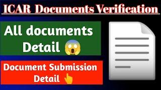 ICAR IARI Document verification  ICAR IARI document verification me kya lekr jana hai  ICAR IARI