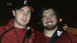 The Kelce Brothers Travis & Jasons journey from Cincinnati teammates to Super Bowl opponents  OTL