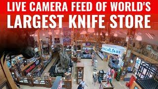 Live Video Feed at Worlds Largest Knife Show Place  Smoky Mountain Knife Works 08082024