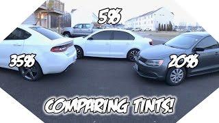 35% vs 20% vs 5% Window Tint What tint is best for you?