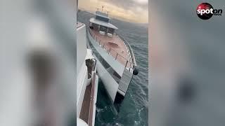 Steve Jobs widows yacht crashes into another luxury ship