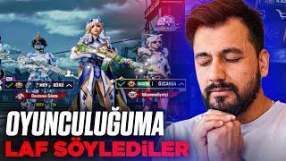 CHATTE OYUNCULUĞUMA LAF ETTİLER AMA YERDEN KALKAMADILAR PUBG MOBILE