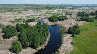 Село Троицкое с высоты птичьего полёта. Качество видео 4К