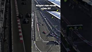 Ricciardo’s triple overtake at Baku 2017 