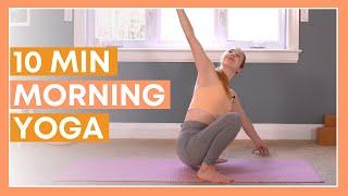 10 min SACRAL CHAKRA Morning Yoga - HIP OPENING Yoga