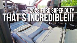 2023 Super Duty. Ford making Mobile Working and Sleeping Easier