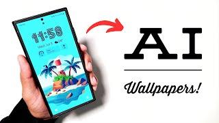 Generate AI Wallpapers on Galaxy S24 Ultra