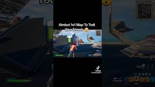 Youll never lose again #aimbot #troll #fortnitecreative #creativemap #1v1 #cheats #fortnite #viral