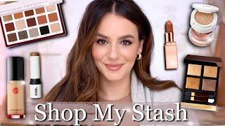 SHOP MY STASH  A Glimpse Inside My MAKEUP Collection + Picking a Full Face of Makeup