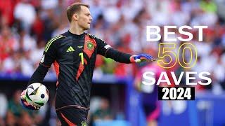 Best 50 Goalkeeper Saves 2024  HD #5