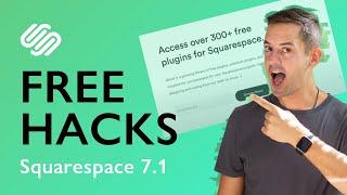 SQUARESPACE HACKS  FREE HACKS FOR SQUARESPACE 7.1  PHIL PALLEN