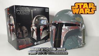 HASBRO STAR WARS BOBA FETT ELECTRONIC HELMET  The Black Series  Unboxing