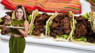 How to Make CHIPOTLE’S CARNE ASADA at home but so MUCH BETTER  Mexican Street Tacos