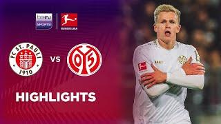 St. Pauli 0-3 Mainz  Bundesliga 2425 Match Highlights