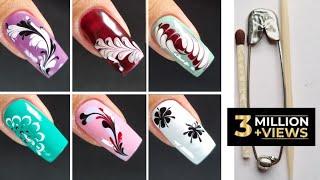 Easy Nailart within 2 minutes  Nailart at Home #nailart #naildesign #nailtutorial