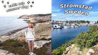 Strömstad Sweden  cabin trip travel vlog