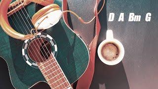 Acoustic Rock Guitar Backing Track D Major