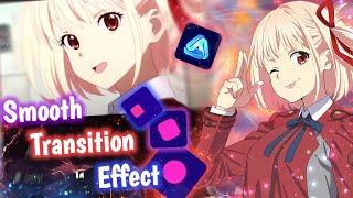 Smooth Transition Effect  Zoom InOut Spin & Slide AMV  AVU EDITOR